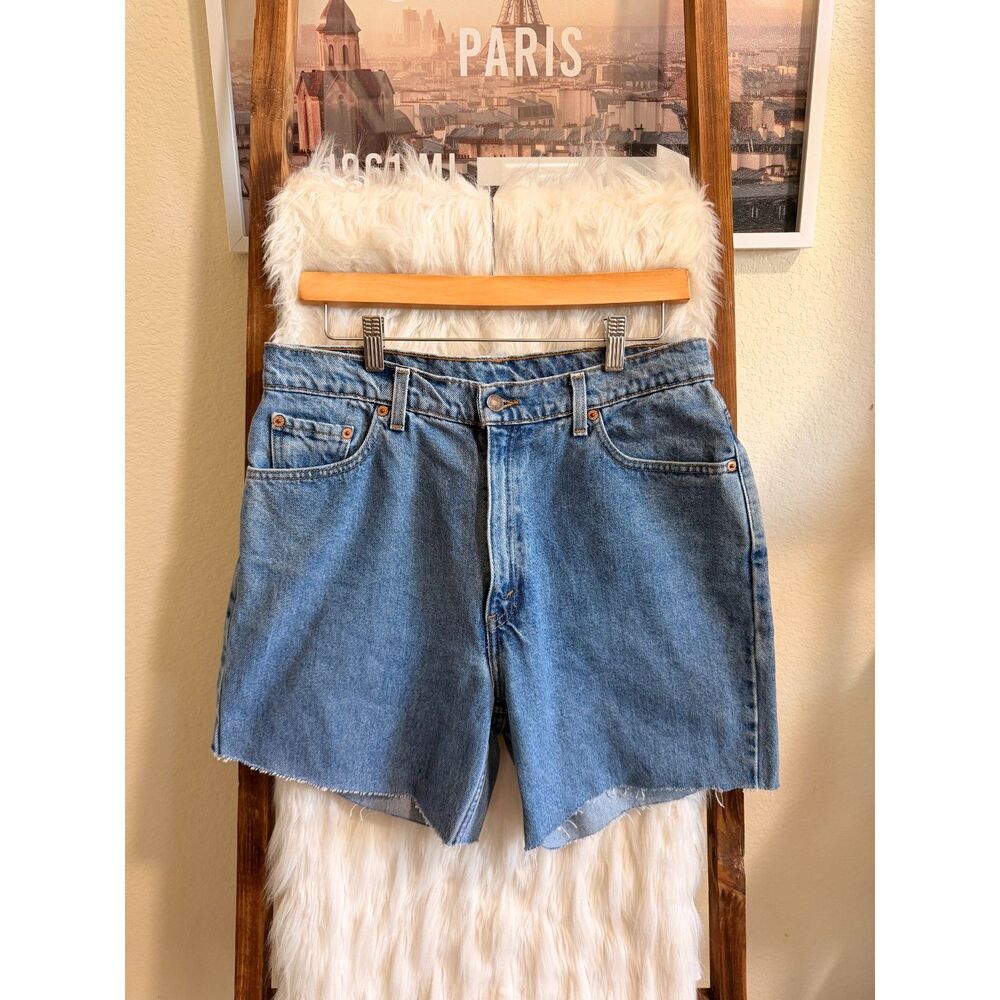 Vintage Levi's 512 Cutoff Denim Shorts